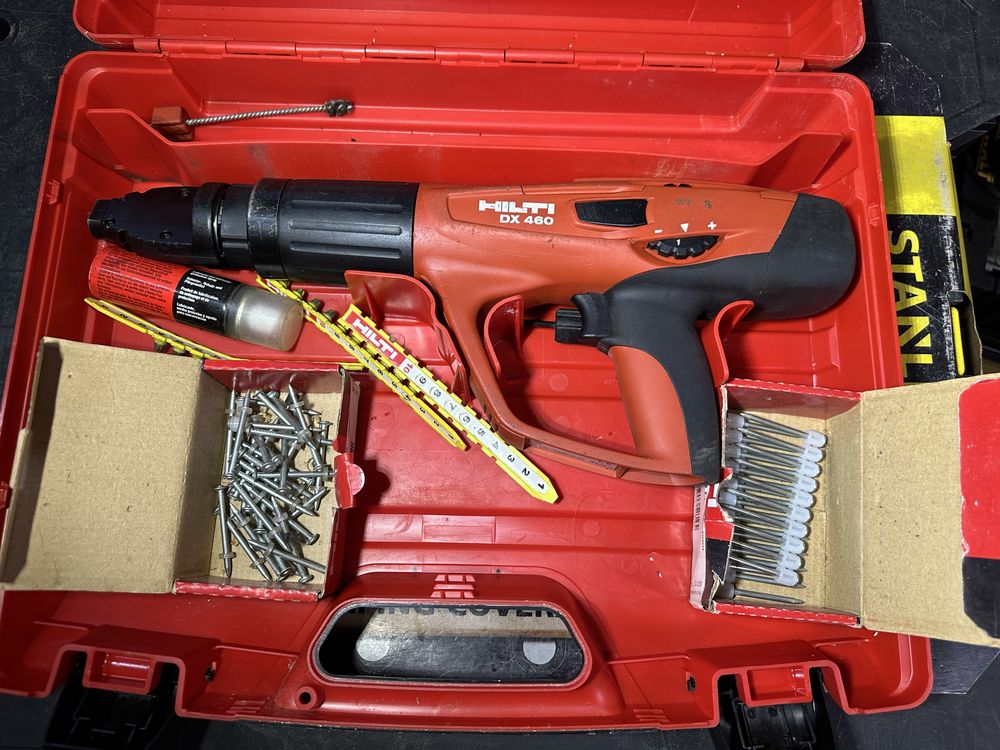Пороховий монтажний пістолет Hilti DX 460 + hilti x 460 f8