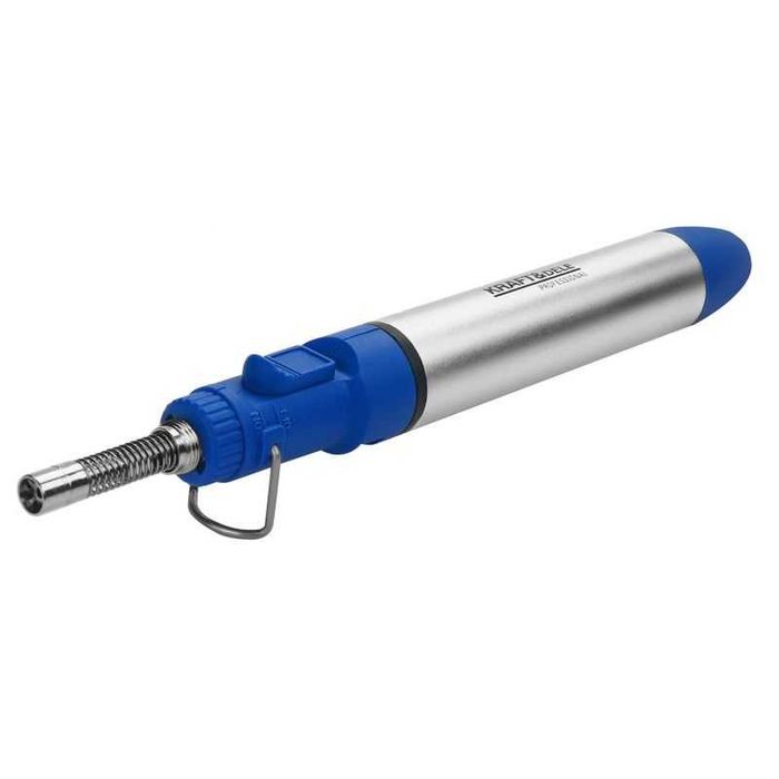 KRAFT&DELE Mini Palnik Gaz Mikro Lutownica Gazowa 1300C 4 Groty KD1792