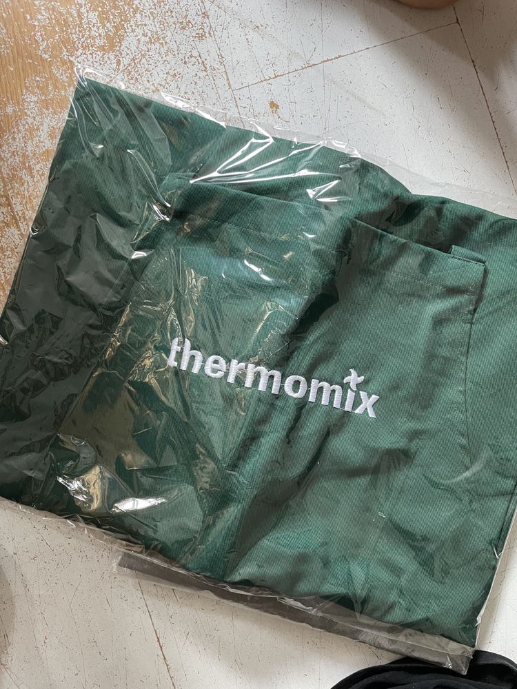 Zielony fartuch thermomix nowy