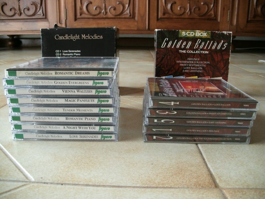 Golden Ballads em CD 13 cds estão novos