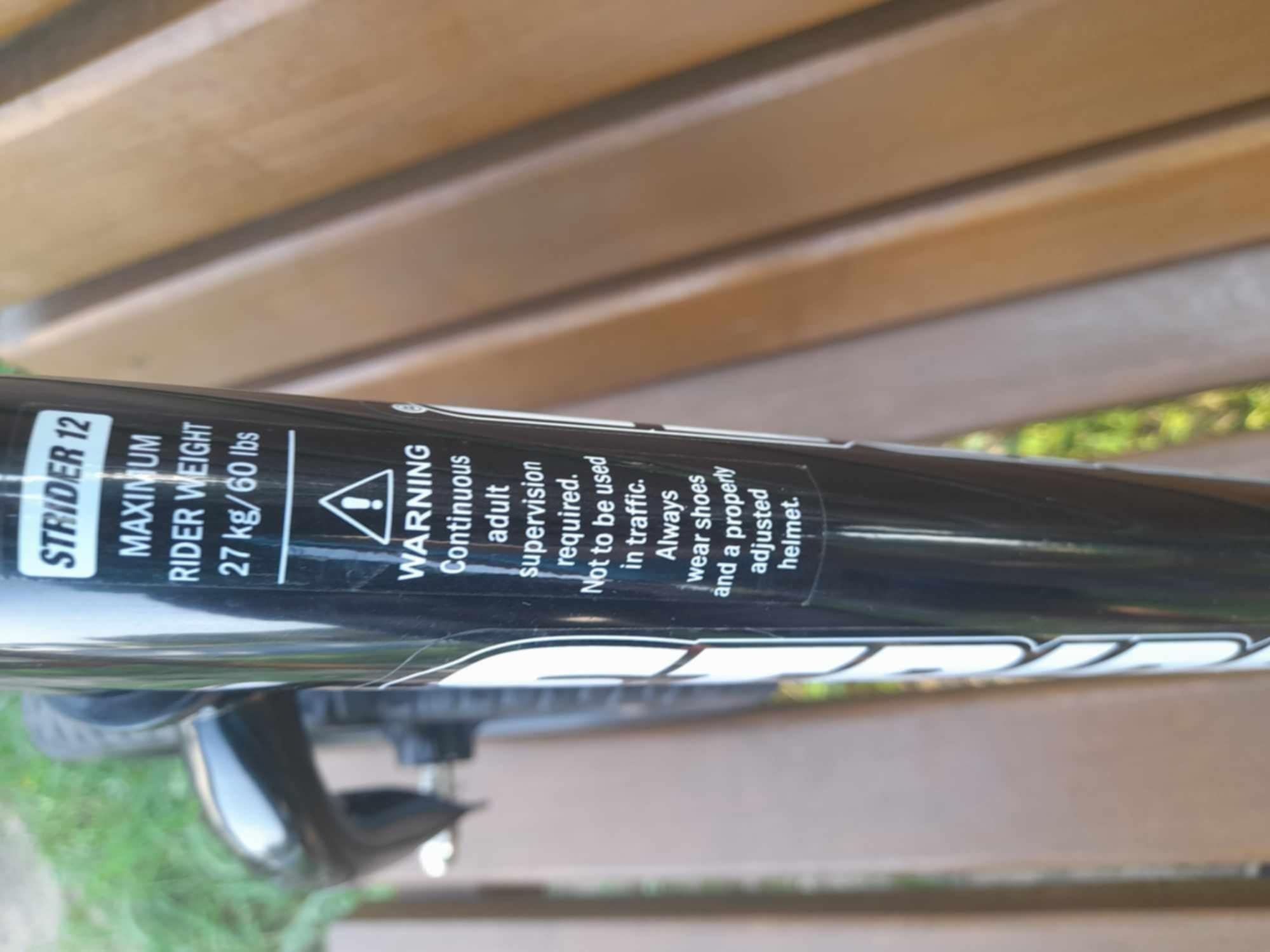 Rowerek biegowy STRIDER Classic 12