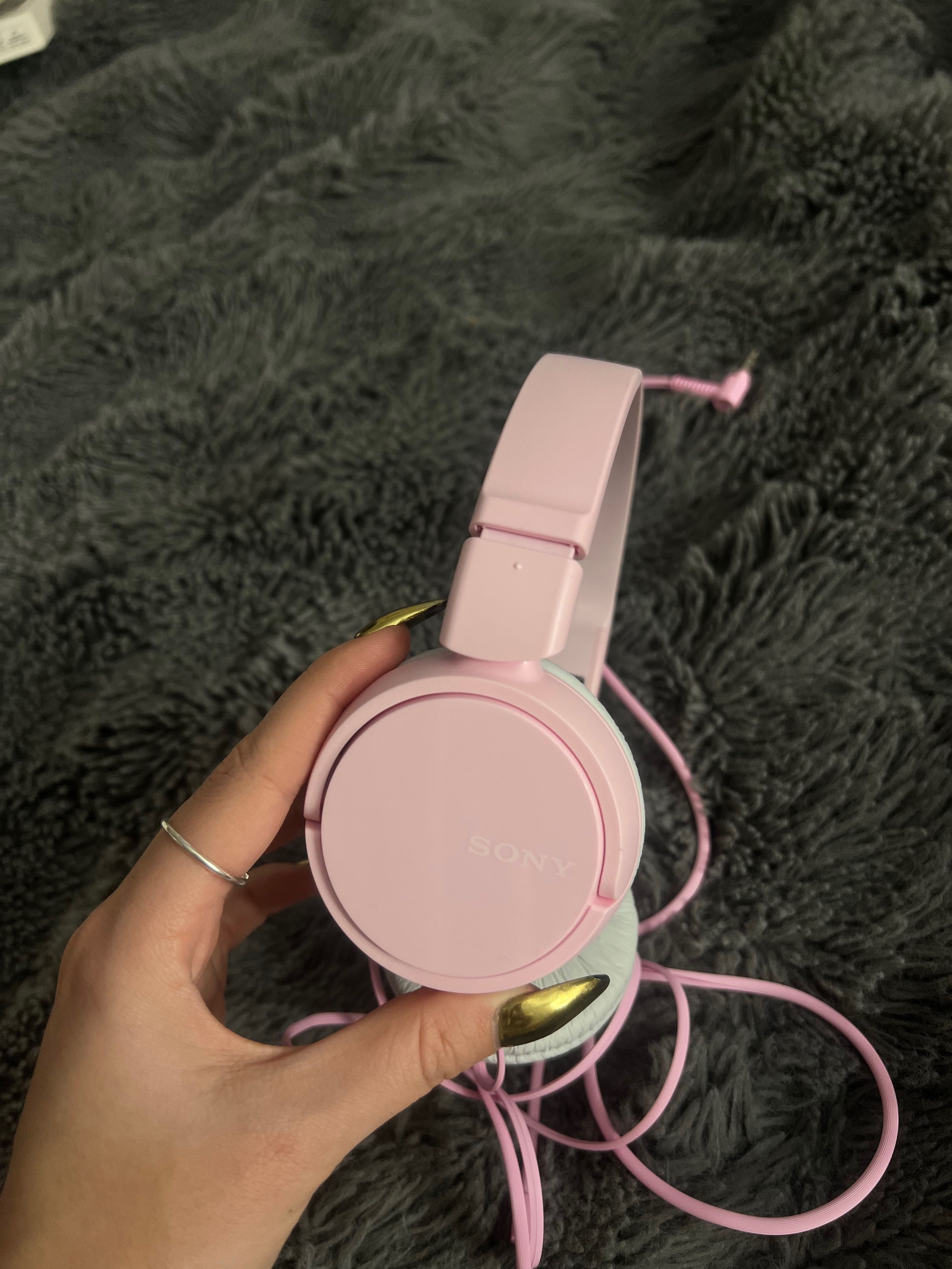 Навушники Sony mdr-zx110 накладні дротові ніжно рожеві