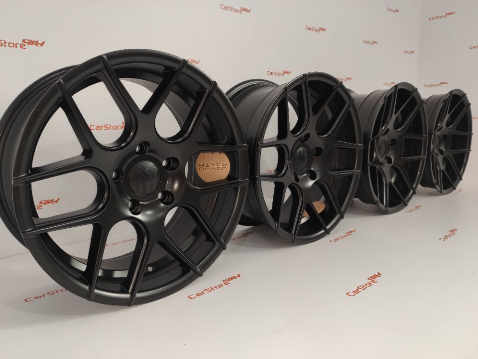Jantes Haxer HX022 17 8 + 9 et 35 5x120 Black