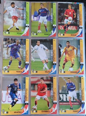 Panini UEFA EURO 2008 karty piłkarskie 58 sztuk