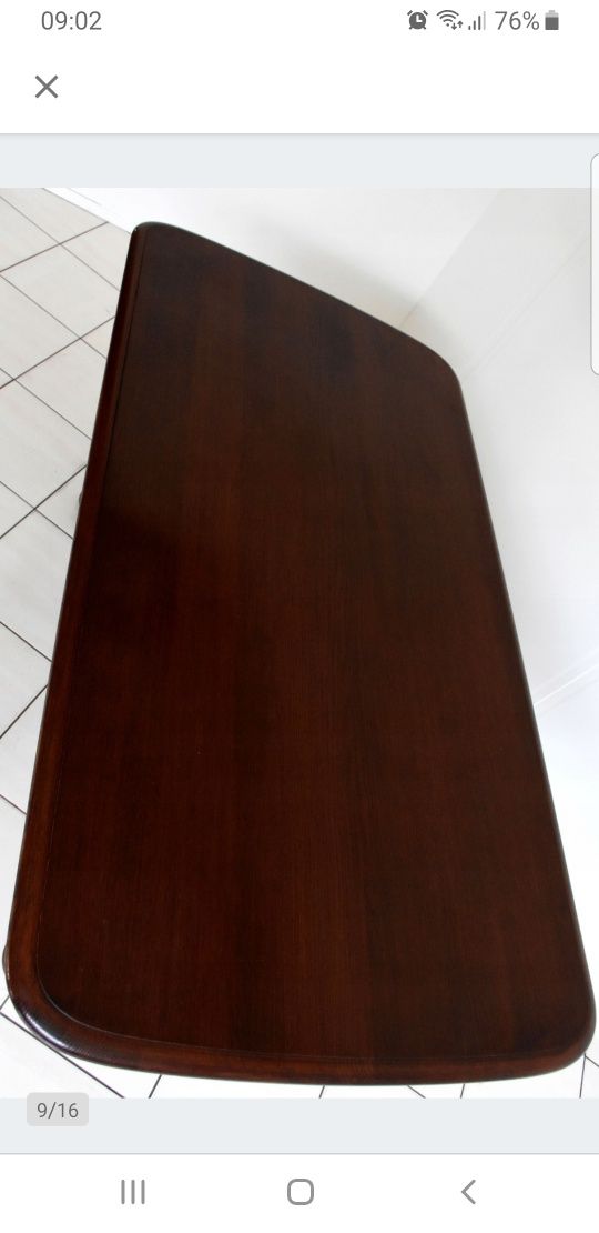 XIX w Dębowy Stół Stan Jak Nowy !!!