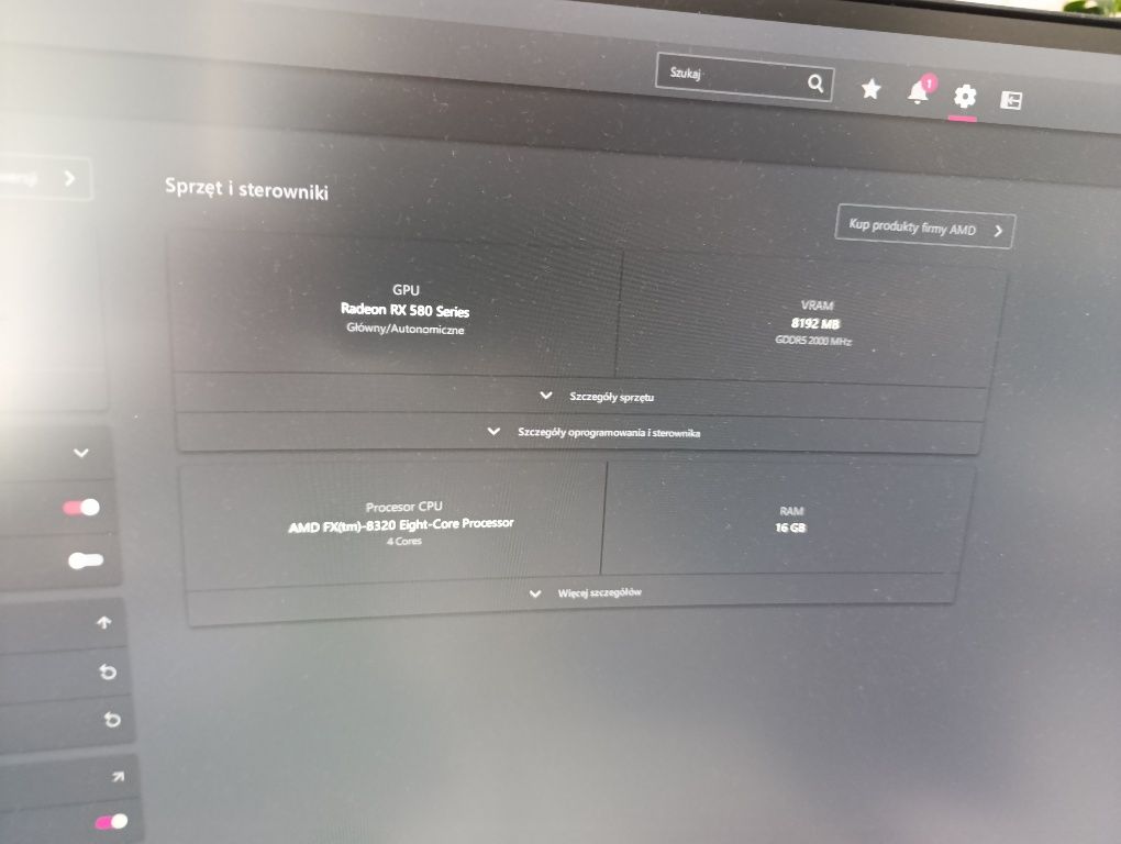 Komputer Gamingowy wraz z monitorem