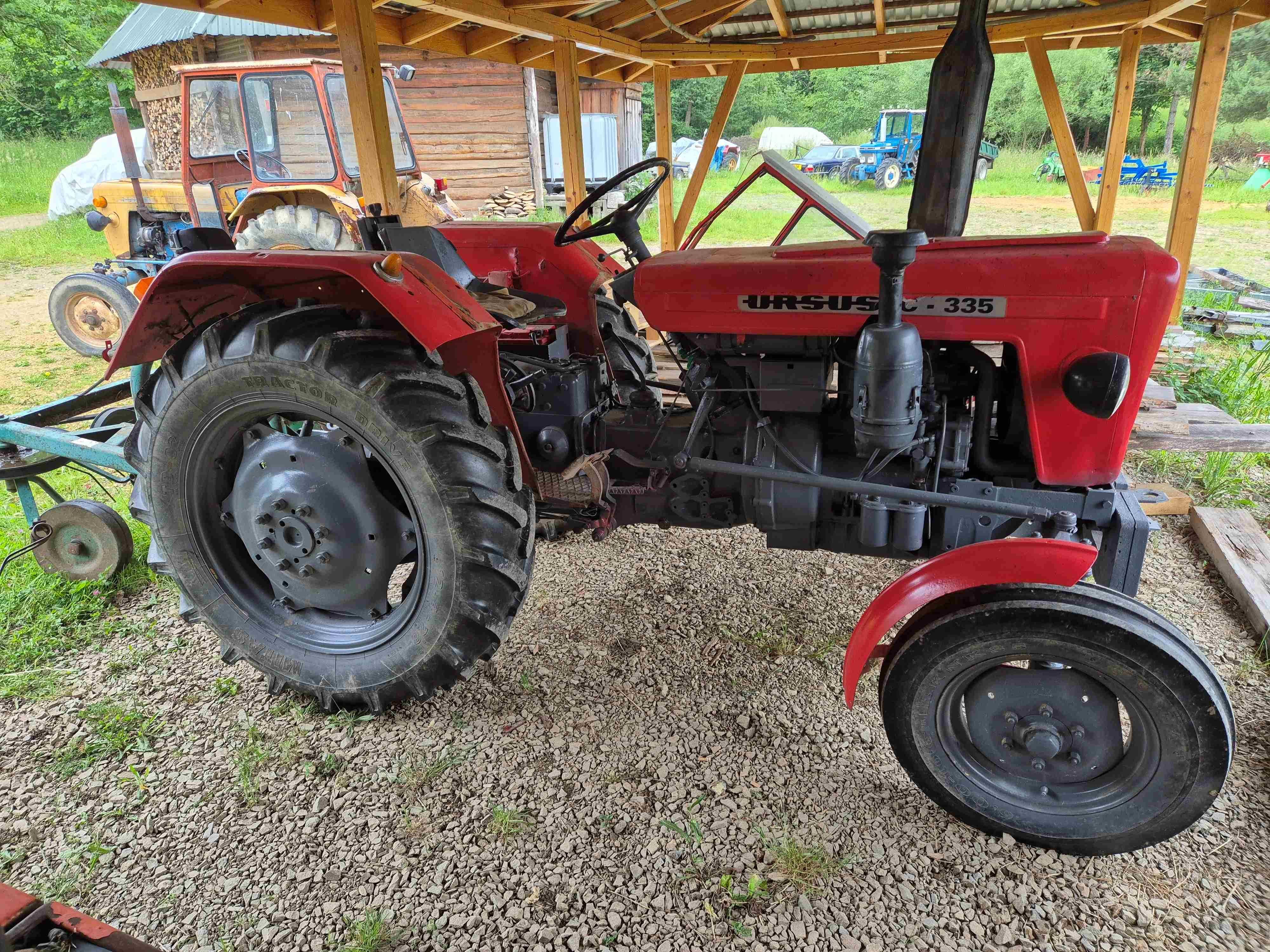 Ursus C 335 Ciągnik Traktor zamiana koparka wózek widłowy