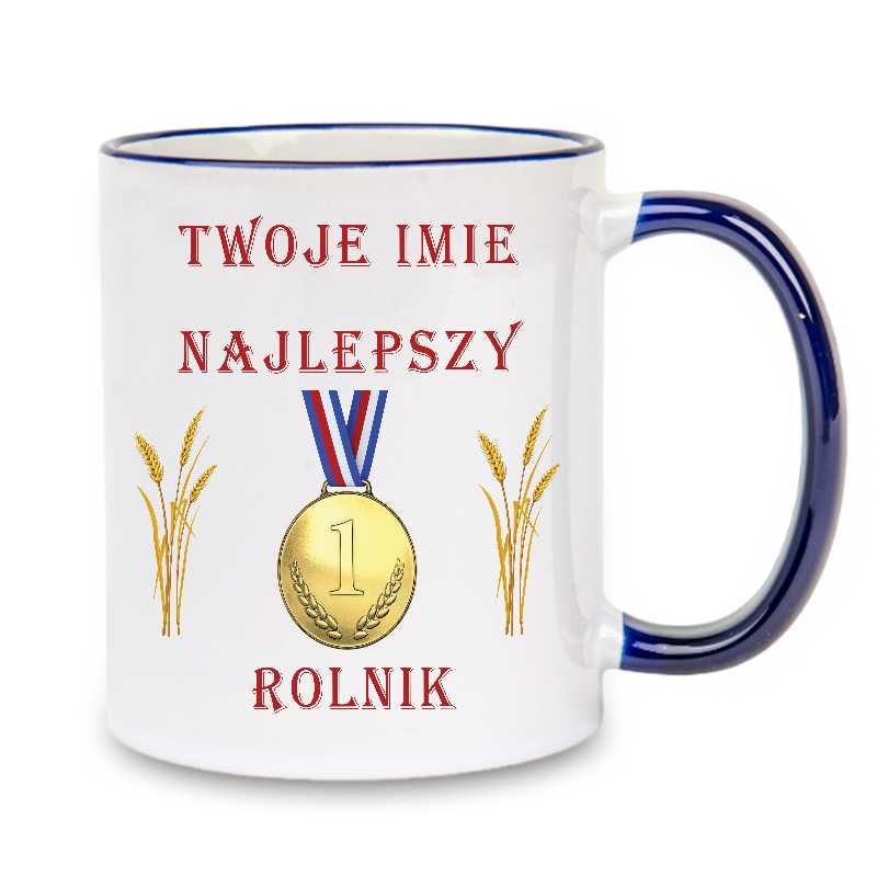 Kubek z nadrukiem Rolnik, Śmieszne, różne kolory 011