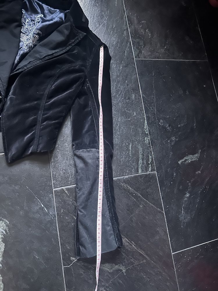 Aksamitny zakiet river island xs