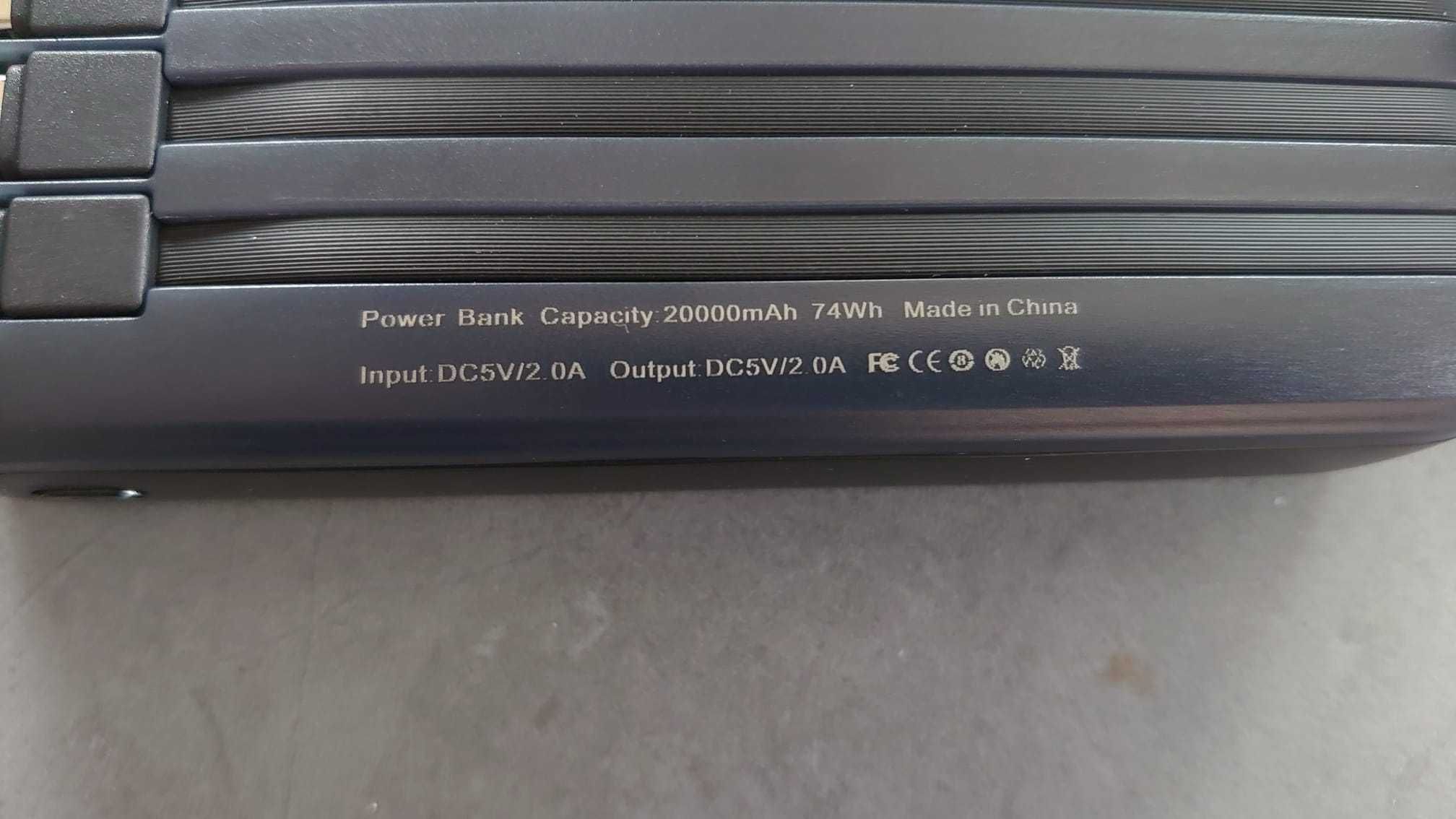 Powerbank 20 000 mAh