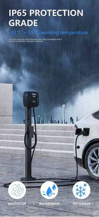 Teison Smart Charger DLB, Wifi e Bluetougth - 6KW-1Ph