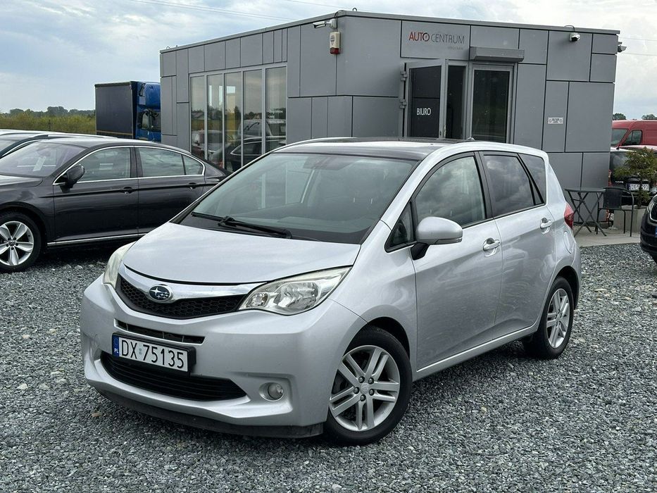 Subaru Trezia Subaru Trezia 1.4 D-4D 90KM 2013r, Toyota Verso S, panorama, keyless
