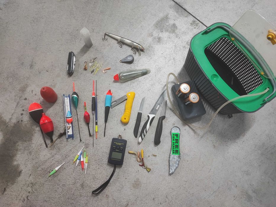 Carro em inox transporte material pesca