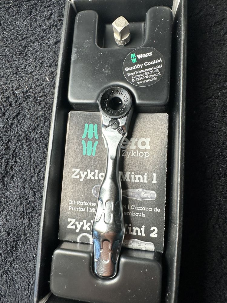 Wera Grzechotka 1/4” na bity i nasadki nowe