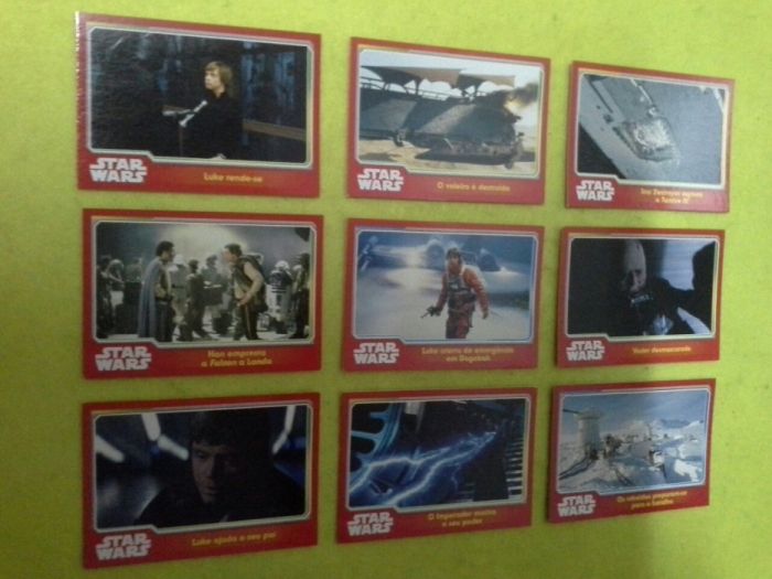 160 cartas STAR WARS