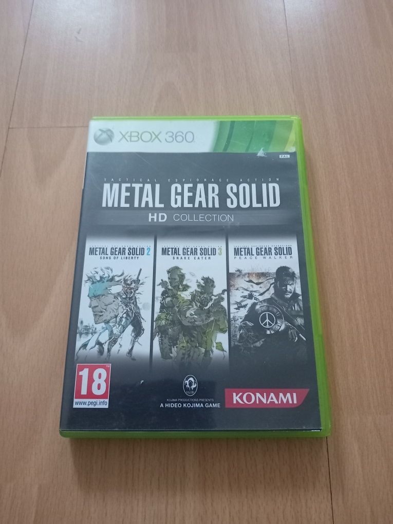 Gra metal gear solid hd collection xbox 360