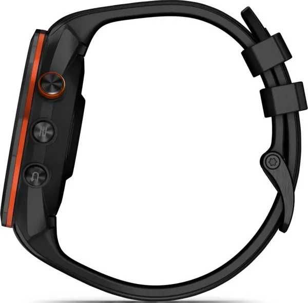 Garmin Approach S70 47mm B. Ceramic Bezel w. Black S. Band