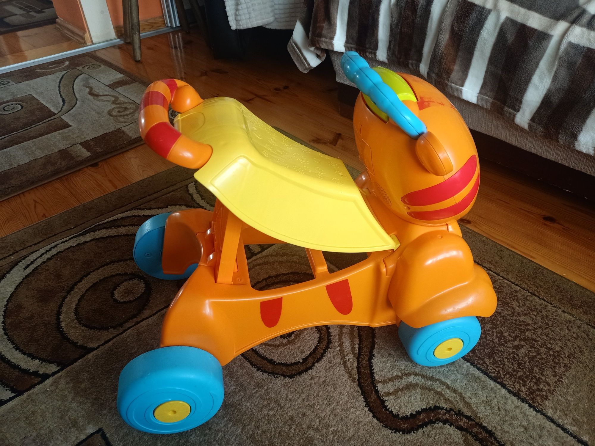 Tygrys jeździk chodzik fisher-price