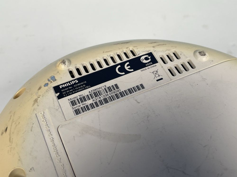 Odtwarzacz Philips AZ380W/12 Radio CD USB MP3