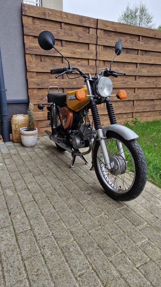 Simson s51 1985r.  Zarejestrowany, ubezpoeczony, Stan Dobry. Kompletny