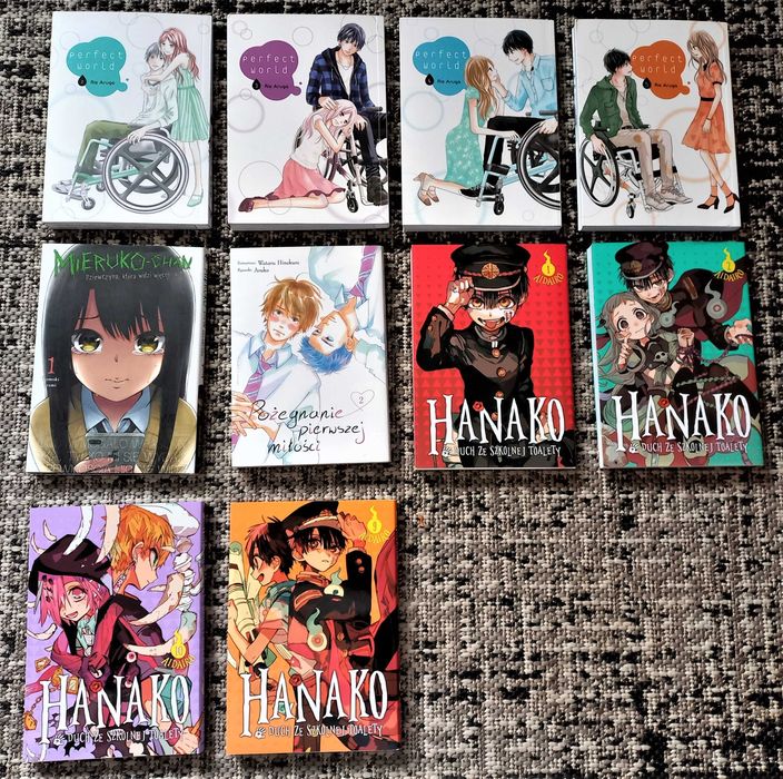 Japońskie komiksy Manga