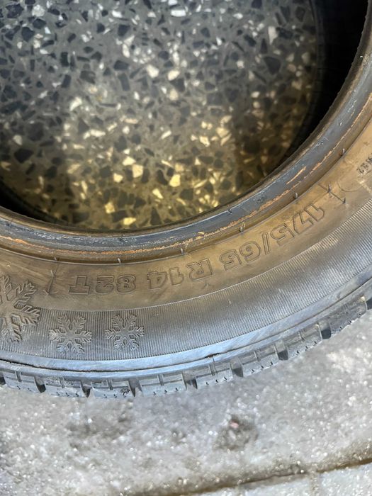 175/65r14 taurus opony zimowe 2 szt 2023r jak nowe ! 7,5mm