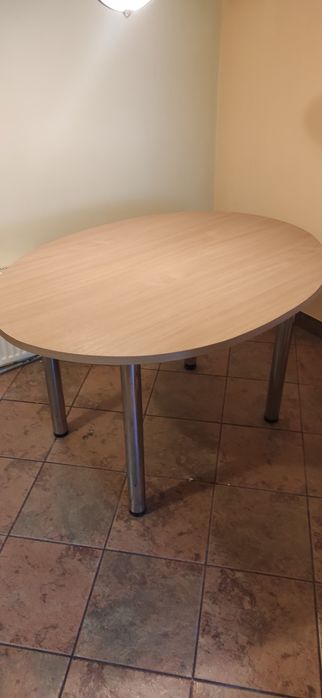 Stół kuchenny do jadalni itp.owalny
