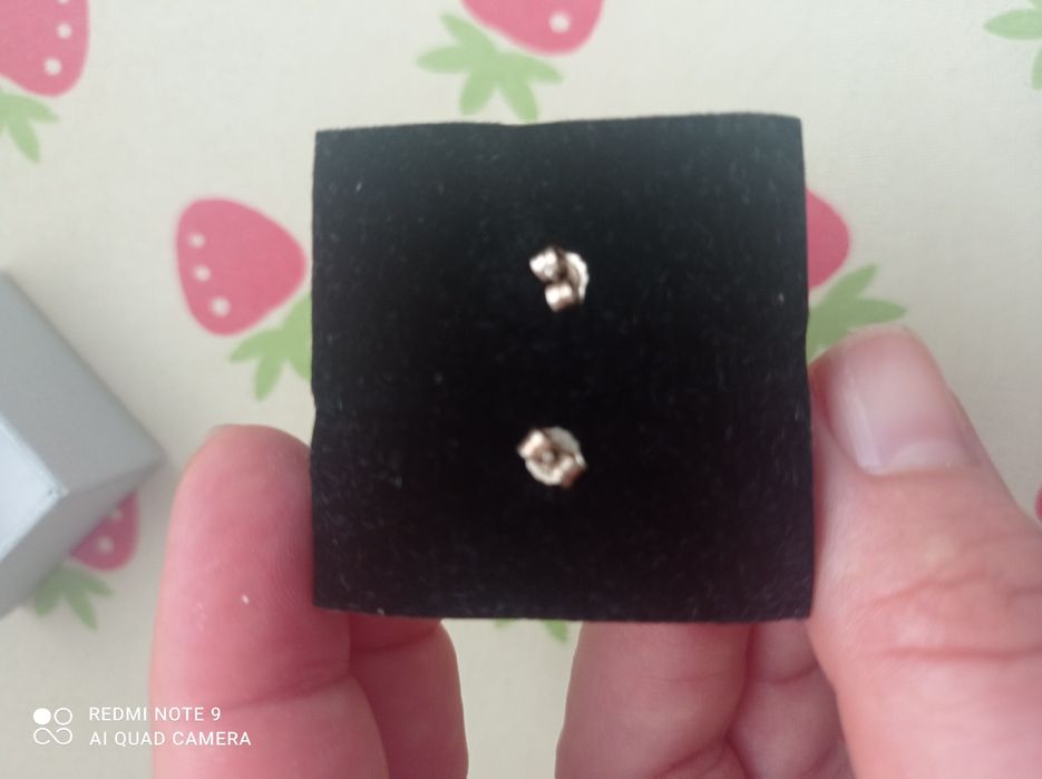 Brincos de pérola de água doce em prata | Novos