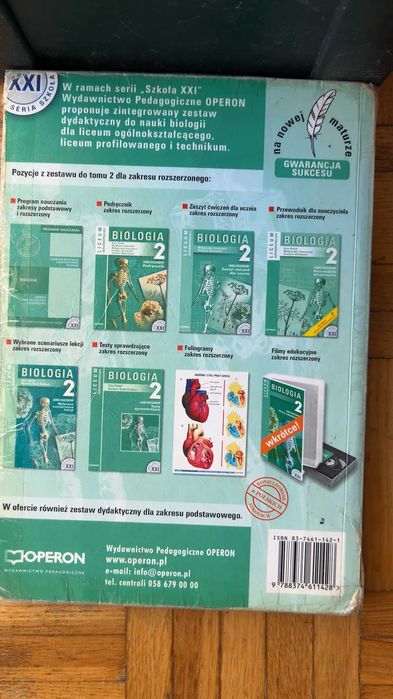 Biologia Operon - podręcznik zakres rozszerzony 1-3