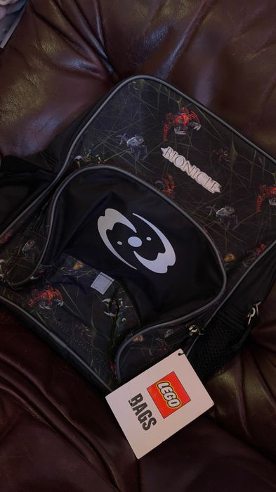 Дитячий рюкзак портфель Lego bionicle