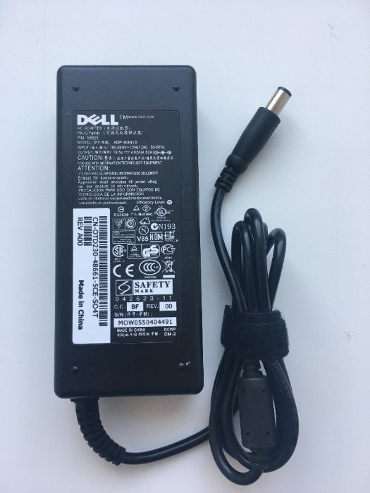 Блок питания для ноутбука DELL 19.5V 4.62A 90W 7.4 х 5.0mm