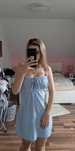 Piżama nocna sukienka bielizna odzież nowa baby blue uniwersalna sexi