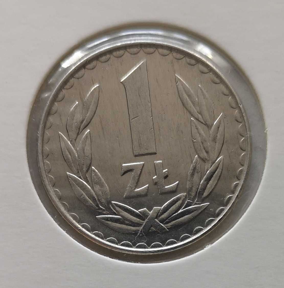 Moneta PRL 1 złoty 1984r.Al.Stan monety widoczny na zdjęciach.
