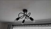 Lampa sufitowa wisząca loft plafon żyrandol LED