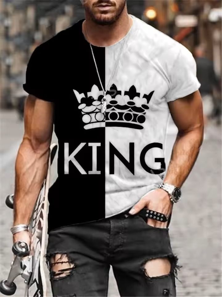 Koszulka z nadrukiem King