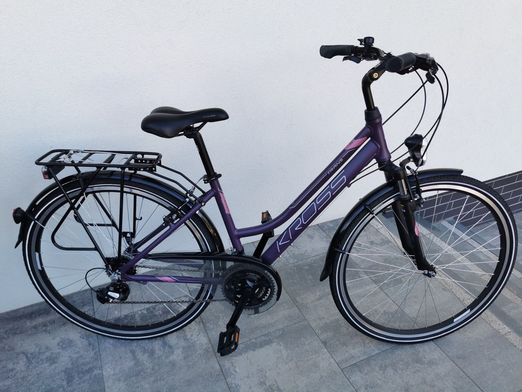 Rower damski trekkingowy KROSS TRANS rozmiar ramy M 28"  Super STAN..
