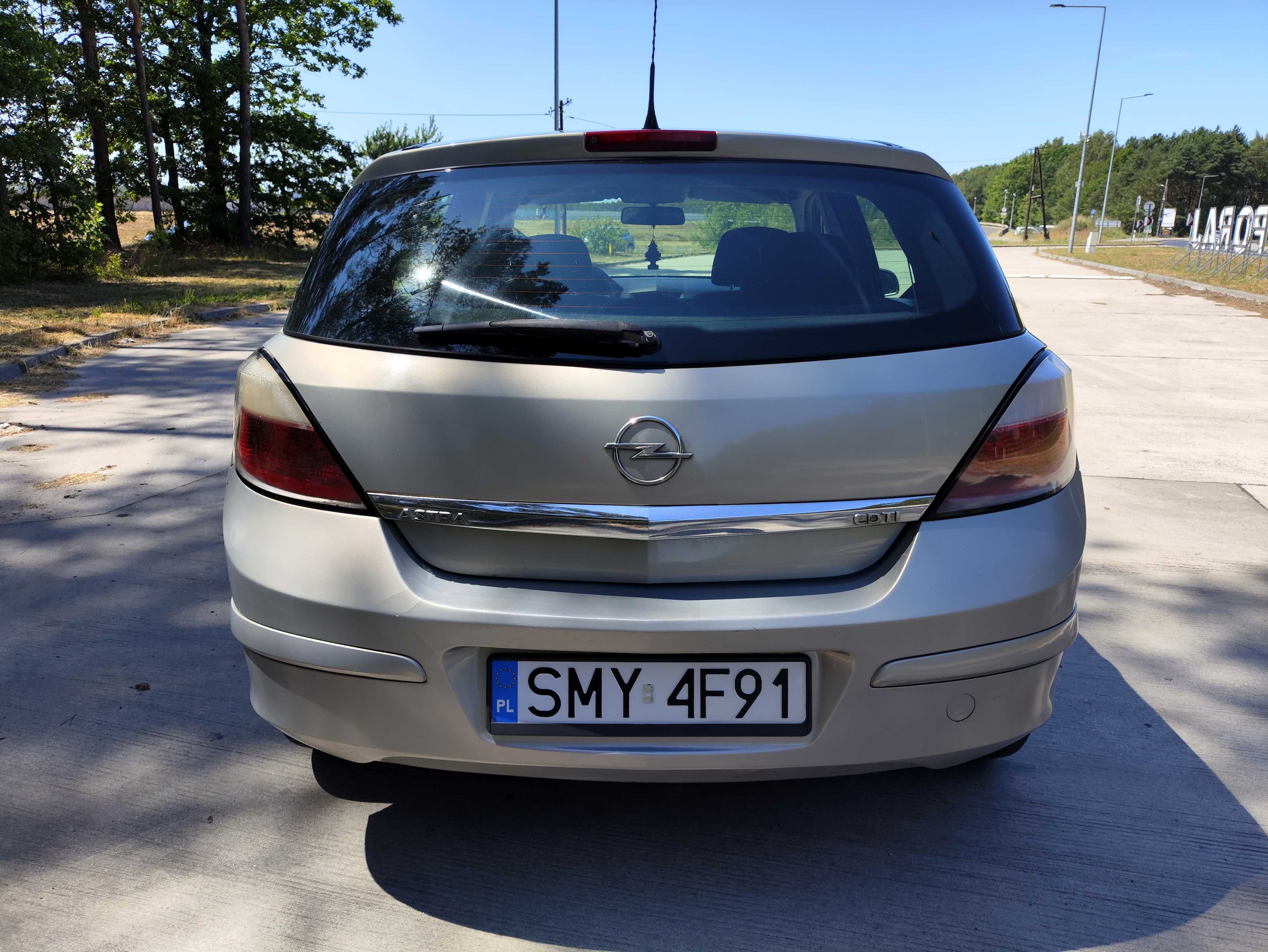 Opel Astra H 1.3 CDTI 90KM, 2006 rok, 5-drzwi, stan bdb
