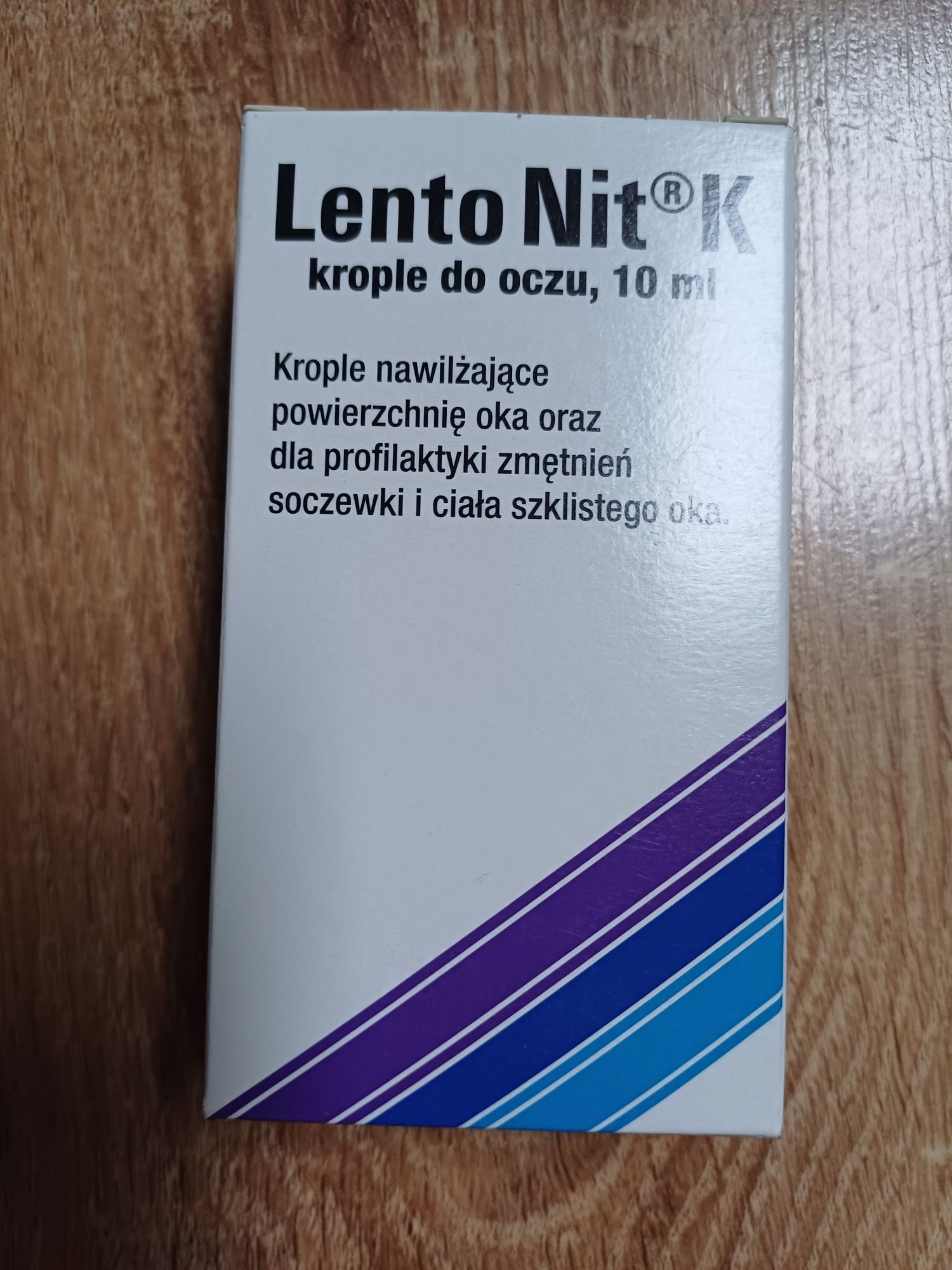 Krople do oczu Lento NitK.