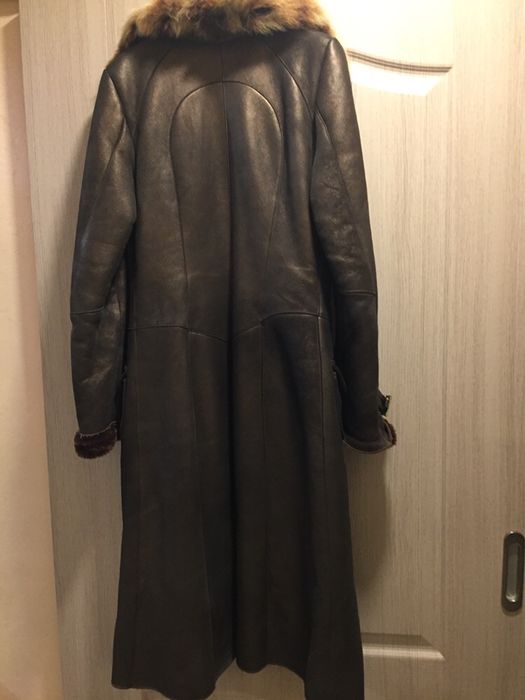 Продам дубленку женскую б/у ,мех тоскане.