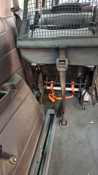 Siatka bagażnika Citroën C8 Peugeot 807 Phedra Ulysse.