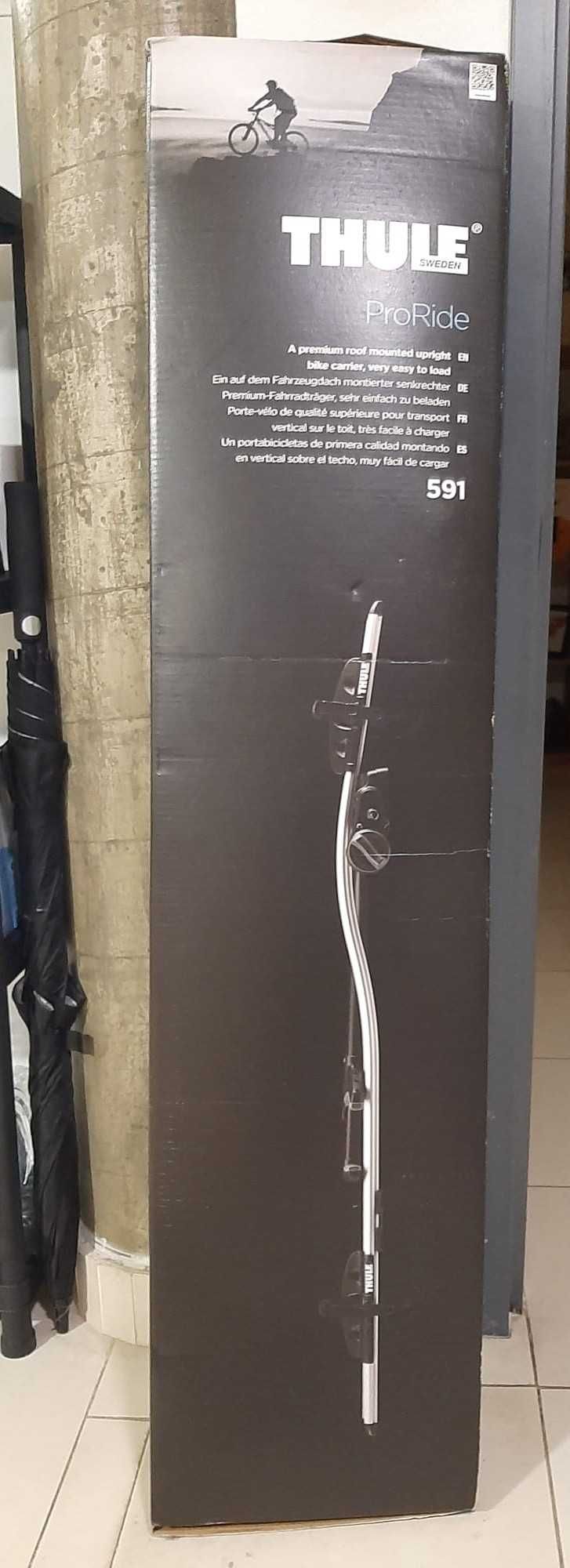 Kit fixação de bicicleta tejadilho - NOVO - Modelo: Thule ProRide 591