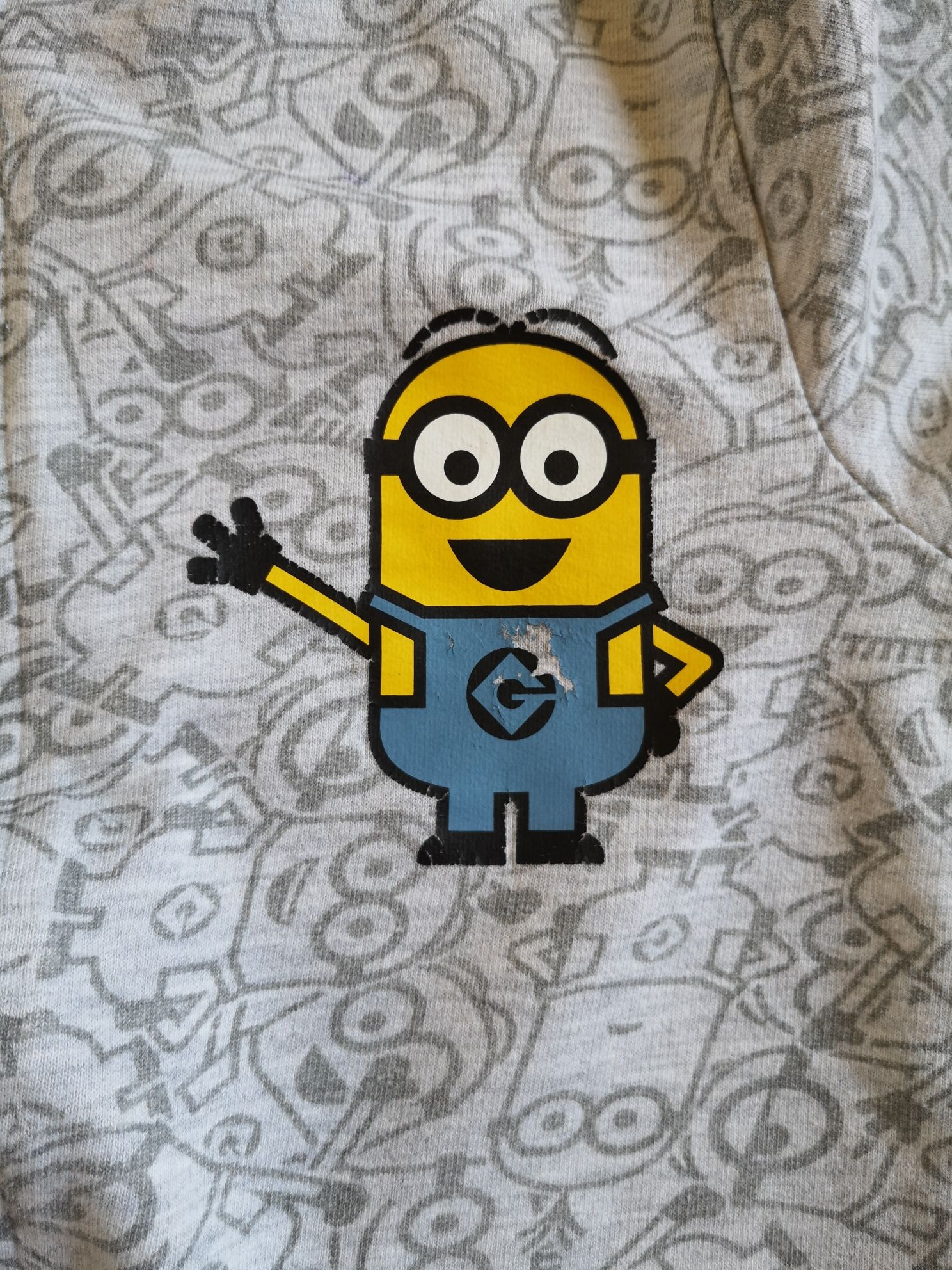 Bluzka,bluza, koszulka długi rękaw 110-116cm /4-5 lat /minions