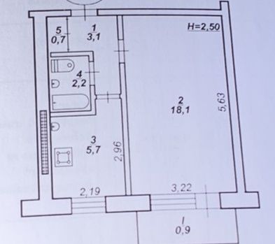 Продам квартиру (малосімейка) по вул. Покповська