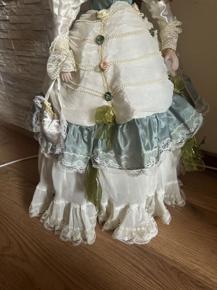 Stara lalka porcelanowa kolekcjonerska 70 cm