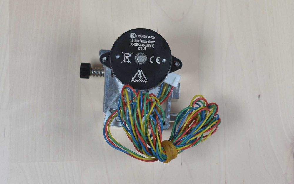 Extrusor Metálico Dual-Gear p/ Impressora3D - Mellow NF Sunrise - Novo