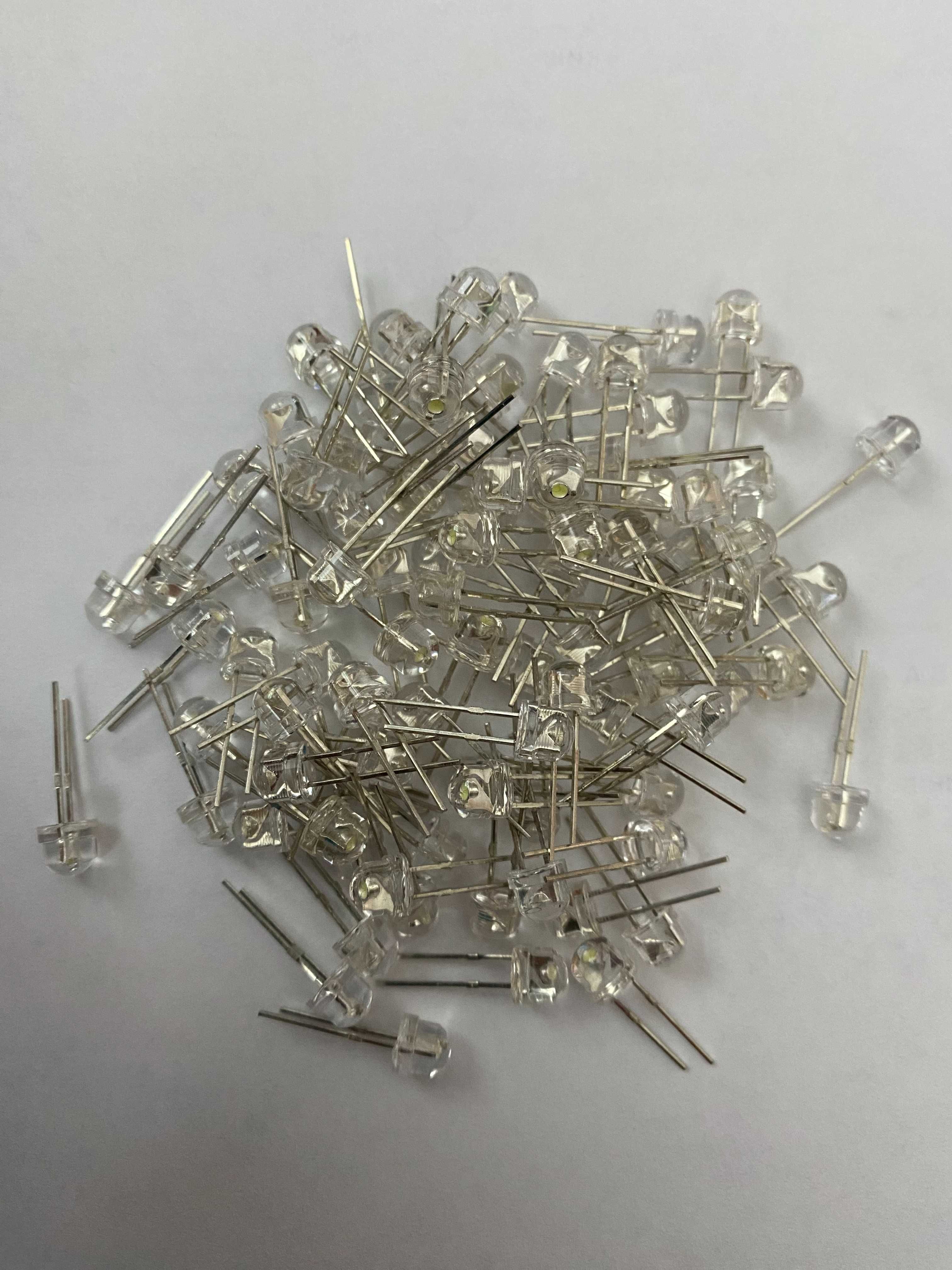 Светодиод 3V white 4.8mm