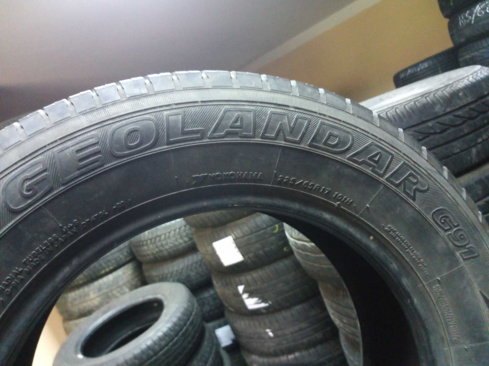 225/65R17 Yokohama лето 4 шт. 1300 за шт.