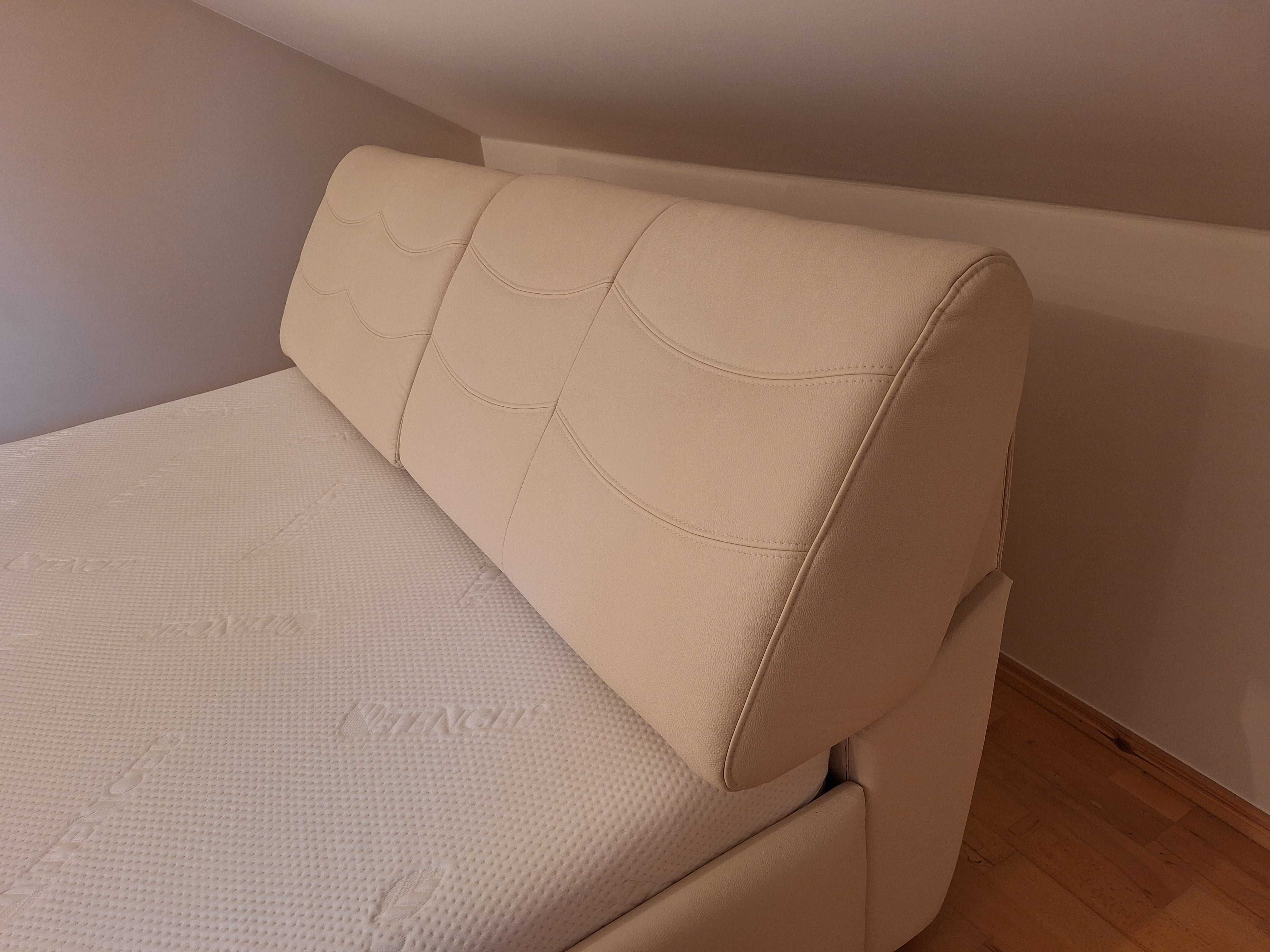 Łóżko Bydgoskie Meble 160x200 +stelaż +materac Foam Royal Med Standard