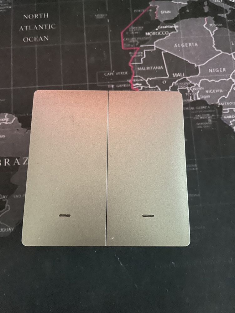 Interruptor Moes Tuya Zigbee 2 Gang Smart Home