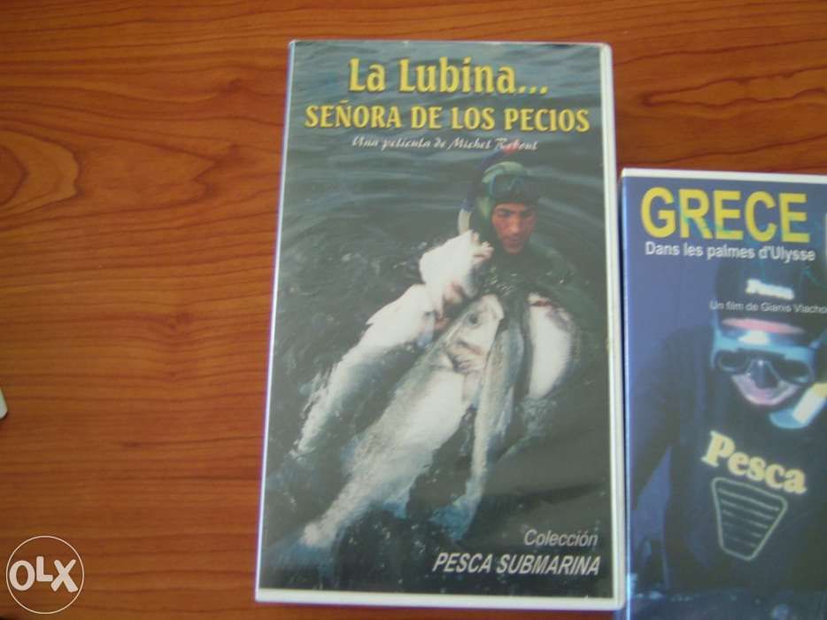 Cassete VHS Pesca submarina